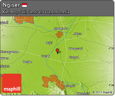 Physical Map of Ngiser