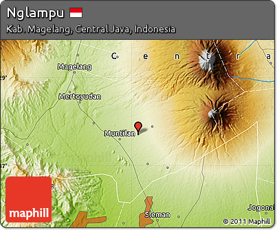 Physical Map of Nglampu