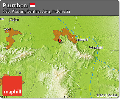 Physical Map of Plumbon