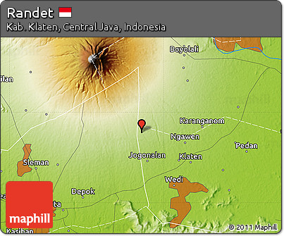 Physical Map of Randet