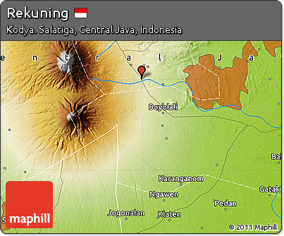 Physical Map of Rekuning