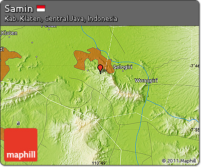 Physical Map of Samin