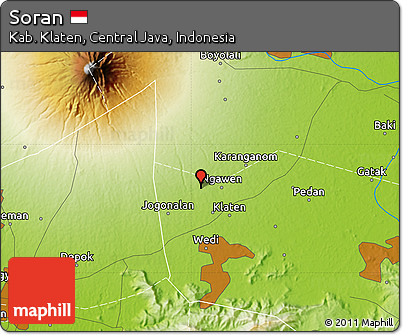 Physical Map of Soran