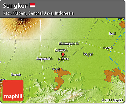 Physical Map of Sungkur