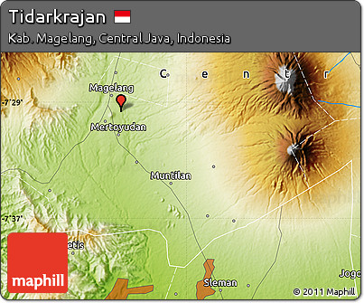 Physical Map of Tidarkrajan