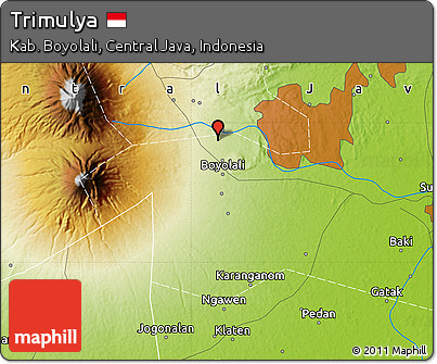 Physical Map of Trimulya