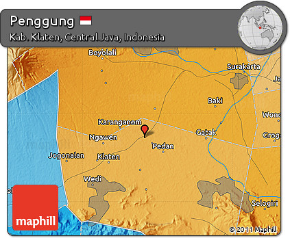 Political Map of Penggung