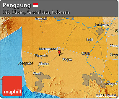 Political Map of Penggung