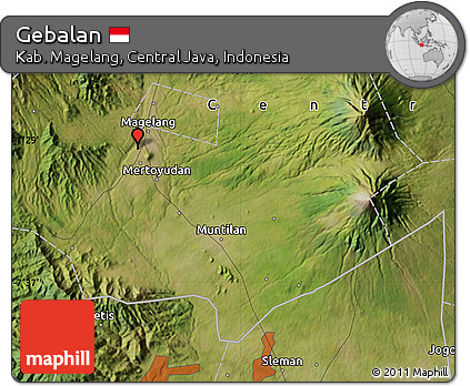 Satellite Map of Gebalan