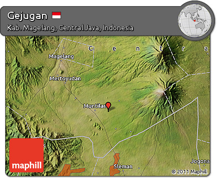 Satellite Map of Gejugan