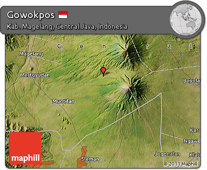 Satellite Map of Gowokpos
