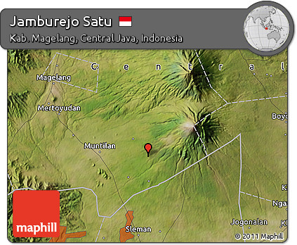 Satellite Map of Jamburejo Satu