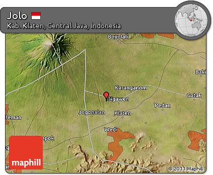 Satellite Map of Jolo