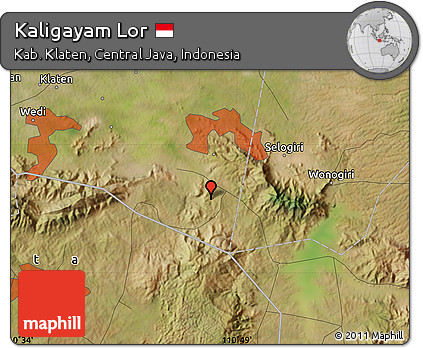 Satellite Map of Kaligayam Lor