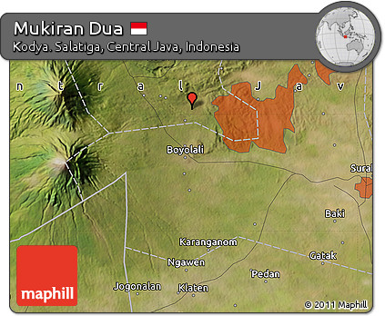 Satellite Map of Mukiran Dua