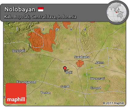 Satellite Map of Nolobayan