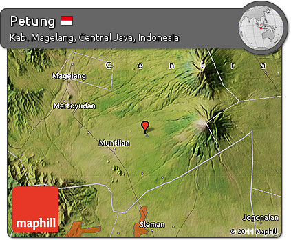 Satellite Map of Petung