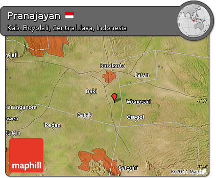 Satellite Map of Pranajayan