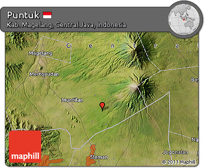 Satellite Map of Puntuk