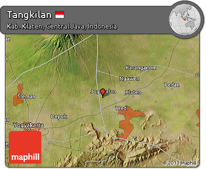 Satellite Map of Tangkilan