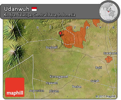 Satellite Map of Udanwuh