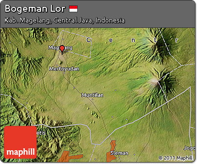 Satellite Map of Bogeman Lor