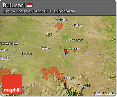 Satellite Map of Bulusari