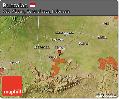 Satellite Map of Buntalan