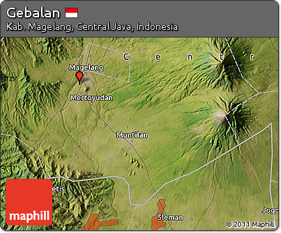 Satellite Map of Gebalan