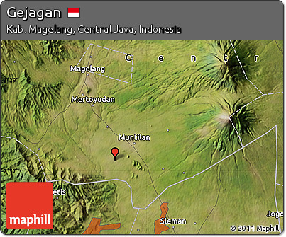 Satellite Map of Gejagan