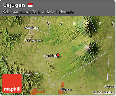 Satellite Map of Gejugan