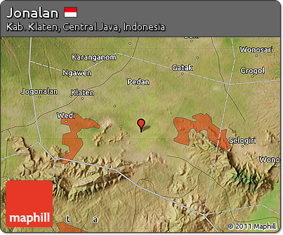 Satellite Map of Jonalan