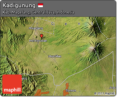 Satellite Map of Kadigunung