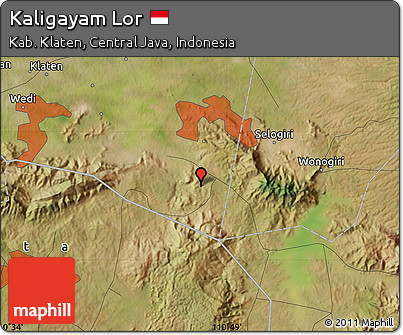Satellite Map of Kaligayam Lor