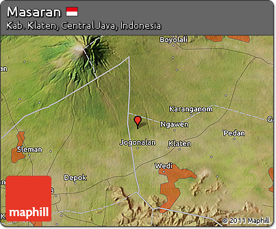 Satellite Map of Masaran