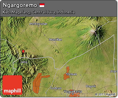 Satellite Map of Ngargoremo