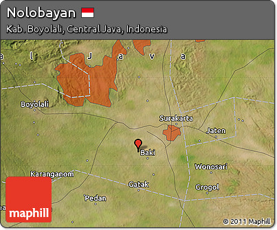 Satellite Map of Nolobayan