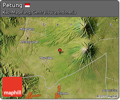 Satellite Map of Petung