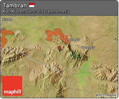 Satellite Map of Tambran