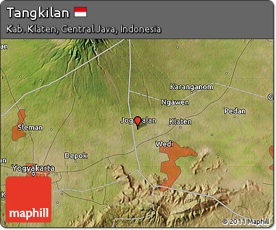 Satellite Map of Tangkilan