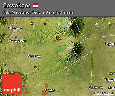 Satellite Map of Gowokpos