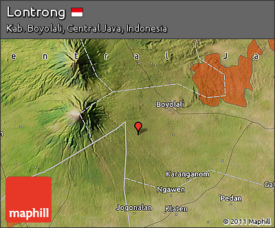 Satellite Map of Lontrong