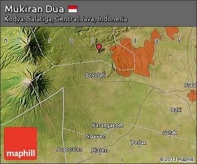 Satellite Map of Mukiran Dua