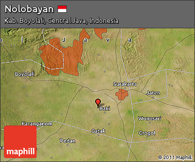 Satellite Map of Nolobayan