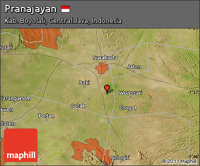 Satellite Map of Pranajayan