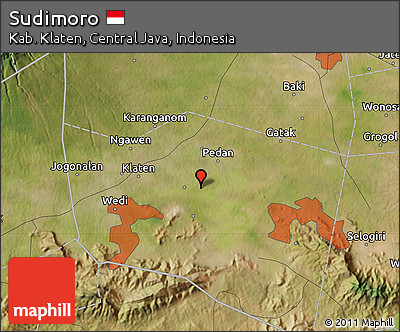 Satellite Map of Sudimoro
