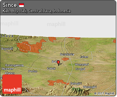 Satellite Panoramic Map of Since