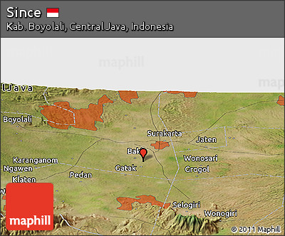 Satellite Panoramic Map of Since