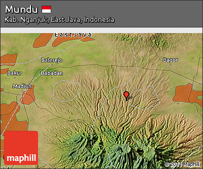 Satellite 3D Map of Mundu