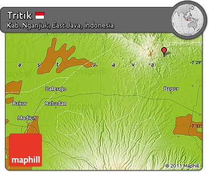 Physical Map of Tritik